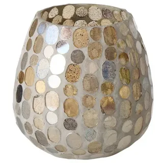 Boltze Windlicht KEMIS Glas Braun