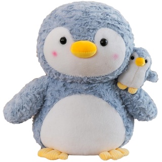 Trayosin Plüschtier Pinguin Mama Pinguin Halten Baby Koala Plüsch Spielzeug Tierspielzeug für Mädchen, Jungen (Pinguin,40cm)
