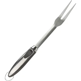 DEMA Grillbesteck Grillgabel 41 cm Edelstahl grau
