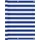 120 x 300 cm Weiß/Blau Oxford-Gewebe