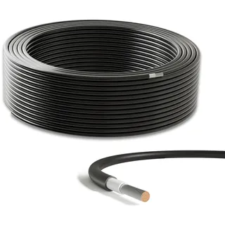 Solarkabel 6mm2 schwarz 50m H1Z2Z2-K Solarleitung für Photovoltaik & Solaranlagen