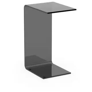 Akante Beistelltisch Eva Glas Grau