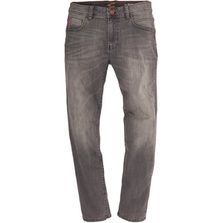 camel active Regular-fit-Jeans HOUSTON im klassischen 5-Pocket-Stil grau 32