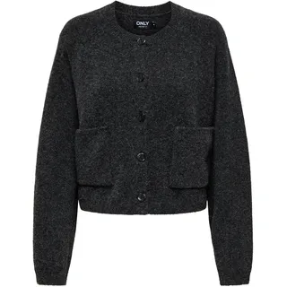 Only ONLPIEMONTE Strickjacke Grau XL