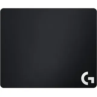Logitech G240 Gaming-Mauspad aus Stoff, 340x280 mm, 1mm flaches Profil, Geringe Oberflächenreibung, Gleichmäßige Oberflächenstruktur, Gummiunterlage, Zusammenrollbar - Schwarz