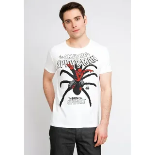 LOGOSHIRT Marvel Comics weiß M