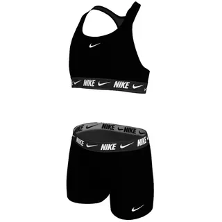 Nike Swim Logo Tape Bikini - Black - 5-6 Jahre