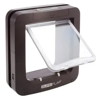 Sureflap Mikrochip Pet Door Haustierklappe braun