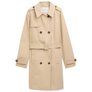 Tom Tailor Damen 1045407 Mantel, 28924-Soft Taupe Beige, M