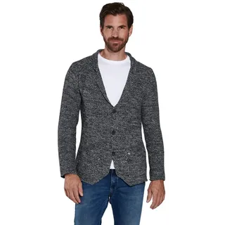Engbers Stricksakko Herren Strick-Sakko regular, Grau grau 3XL