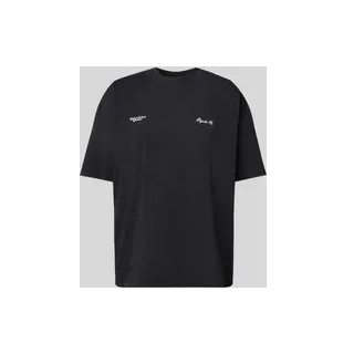 Oversized T-Shirt mit Label-Print Modell 'BROOKE', Anthrazit, $listsize[$i].replace('"','"')