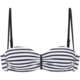 VENICE BEACH Bandeau-Bikini-Top Damen Blau 34 Cup B