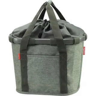 KLICKfix Bikebasket Twist Sage grün