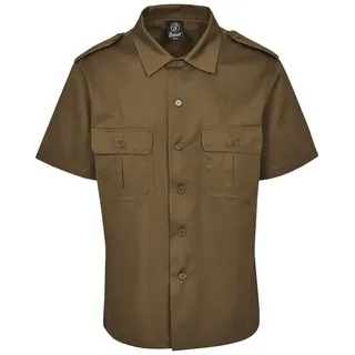 Brandit Textil Kurzarmhemd Grün M