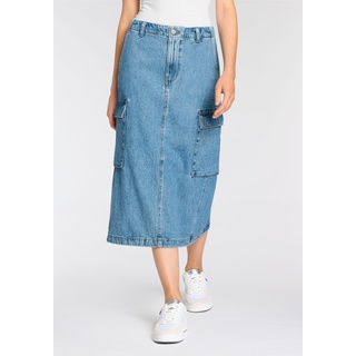 Jeansrock »CARGO MIDI SKIRT MED IN«, Gr. 27, CAUSE AND EFFECT, , 50037438-27