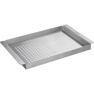 Westmark Grillschale Edelstahl weiß