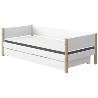 Flexa Bett Nor 90 x 200 cm Lack Weiß