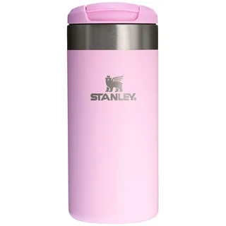 Stanley 1913 Aerolight Transit Thermobecher 0.35L - Hält 4 Stunden Heiß - Spülmaschinenfest - Kaffeebecher To Go Auslaufsicher - Kompatibel Mit Gängigen Pkw-Getränkehalterungen - Cherry Blossom