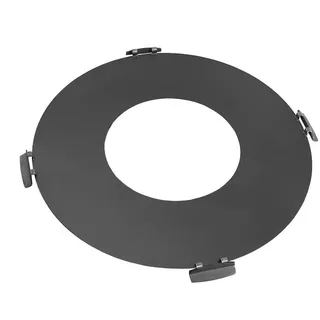 Cook King Grillplatte Ø 82 cm Metall schwarz
