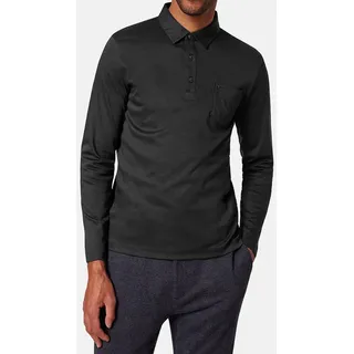 Pierre Cardin Langarm-Poloshirt PoloKN 1/1, aus 100% mercerisierter Baumwolle schwarz XXL (56)
