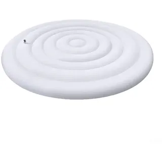 Evenoonest Abdeckung, Aufblasbare Runde Abdeckung FüR Whirlpools, Wetterfeste Poolabdeckung, Die WäRme HäLt Staubschutz, PVC, FüR AußEnpool, Badewanne, 145cm.