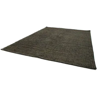 Wollteppich MORGENLAND "Kelim Teppich Arvin" Teppiche Gr. B/L: 90 cm x 160 cm, 10 mm, 1,44 m2, 1 St., schwarz Kelimteppich Orientalische Muster Kurzflor
