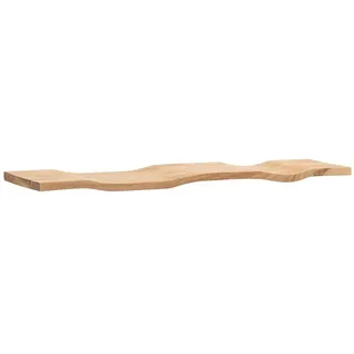 moebelfaktor Wandregal Aros, Akazie Massivholz, Breite 40 bis 120 cm, braun, Wandboard, Landhaus braun 120 cm x 3 cm x 20 cm