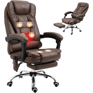 Vinsetto Mikrofaser Braun