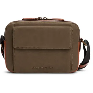 Tommy Hilfiger TH CASUAL PREP CROSSOVER Umhängetasche Kunstleder Brown