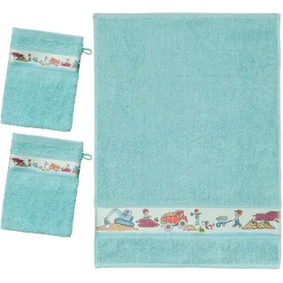 Erwin Müller Frottier Handtuchset 3-tlg. türkis