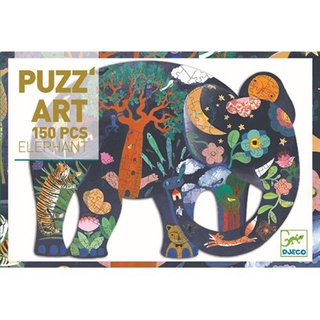 Djeco - Puzz' Art ELEPHANT 150-teilig in bunt