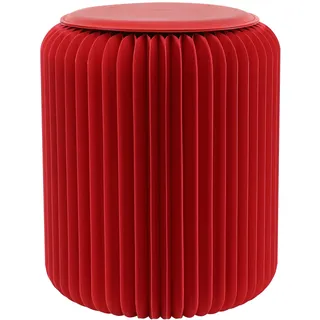 Paperflow Hocker Flexistool  rot