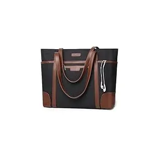 Chase Chic Handtasche Damen,15,6 Zoll Laptoptasche Schultasche Braun