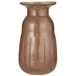 IB Laursen Hyazinthenvase pebbled Glas, Höhe 13.2, Ø 7 cm, faded rose