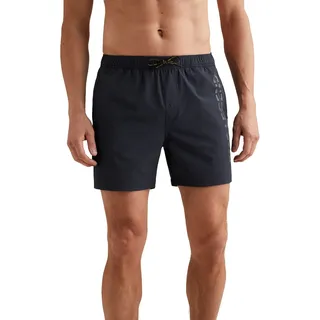 PME Legend Badeshorts AIRFRAME SWIMSHORTS BIG LOGO PRINT Schwarz 3XL