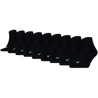 Puma Kurzsocken 9 Paar Schwarz 47-49