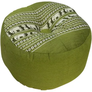 Meditationskissen, Yoga Kissen, Sitzkissen, Kapok | Traditionelles Thaidesign, formstabil, ideal für Yoga und Meditation, aus pflanzlichen Materialien, vegan.