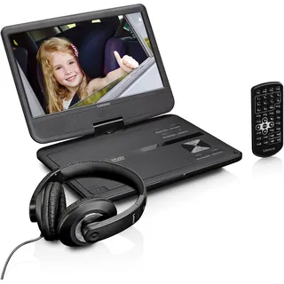 Lenco DVP-1010BK Portabler DVD-Player