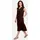 Kleid Dunkelbraun 36