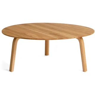 HAY - Bella Couchtisch, Eiche geölt, Ø 80 x H 32 cm