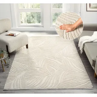 OTTO home Samia Hochflorteppich 200 x 300 cm Beige