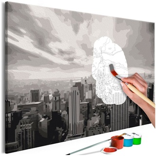 Artgeist Malen nach Zahlen »Grey New York« schwarz|weiß