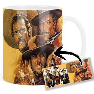 The Good The Bad And The Ugly Clint Eastwood Eli Wallach Lee Van Cleef Tasse Keramikbecher Mug