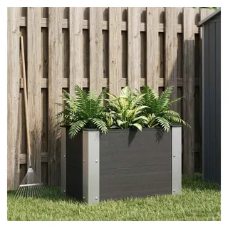 vidaXL Hochbeet 50 x 30 x 36 cm Schwarz