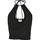 Ladies Short Wraped Neckholder Top L