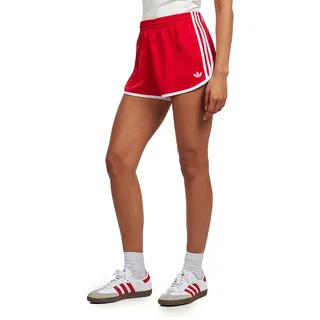 adidas 3-streifen Sprinter Shorts Better Scarlet/White XS