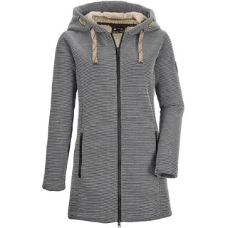 G.I.G.A. DX by Killtec Fleecejacke Casual Strickfleeceparka/Fleecejacke mit Kapuze - GW 54 WMN gebrochenes weiss, 36,