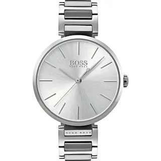 Hugo Boss Damenuhr Edelstahl silber - Silber