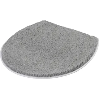 KLEINE WOLKE WC-Deckelbezug Soft anthrazit 47 x 50 cm