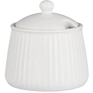 IB Laursen Zuckerschale Mynte  – Romantisches Geschirr in pure white | Gr.: onesize
